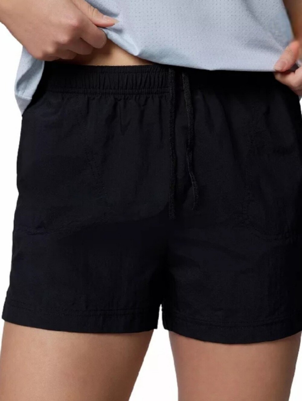Columbia Sandy River Black Shorts Womens Small